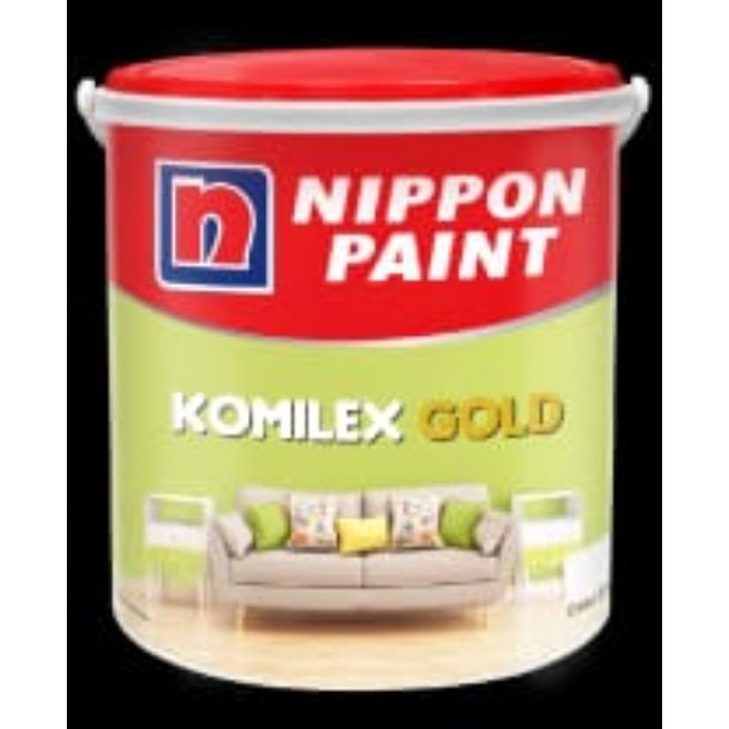 Jual Cat Dinding Tembok Interior Kg Komilex Gold Nippon Paint Shopee Indonesia