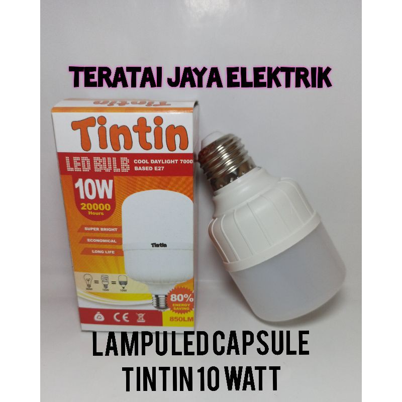 Jual Lampu Led Capsule Tintin Watt Bohlam Led Capsule Shopee