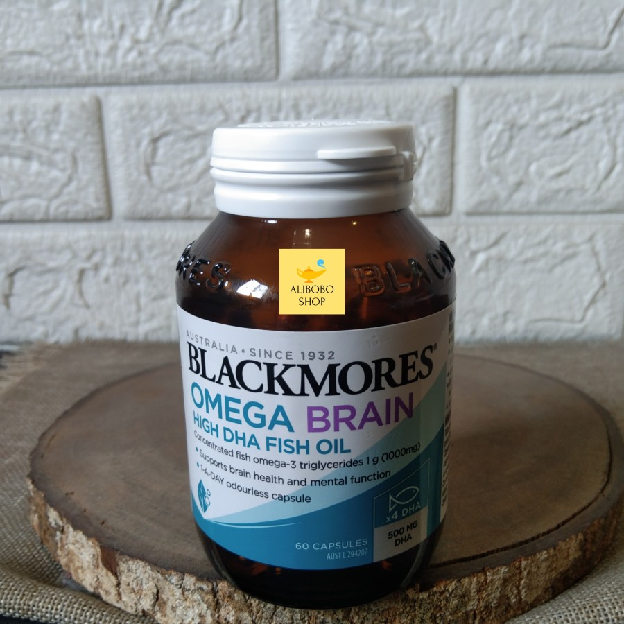 Blackmores Omega Brain High Dha Fish Oil 60 Pack