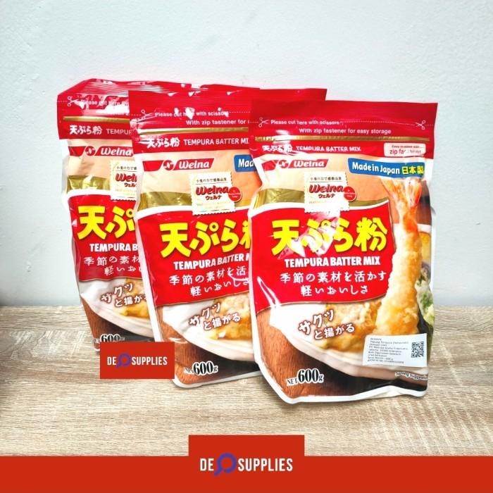 Jual Tepung Nissin Welna Tempurako 600Gr Tepung Tempura Batter Mix Asli Japan Shopee Indonesia