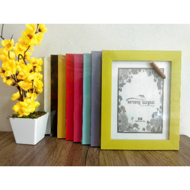 Jual Bingkai Foto/ Frame Foto/pigura Foto Ukuran 15x20cm (6R) | Shopee ...