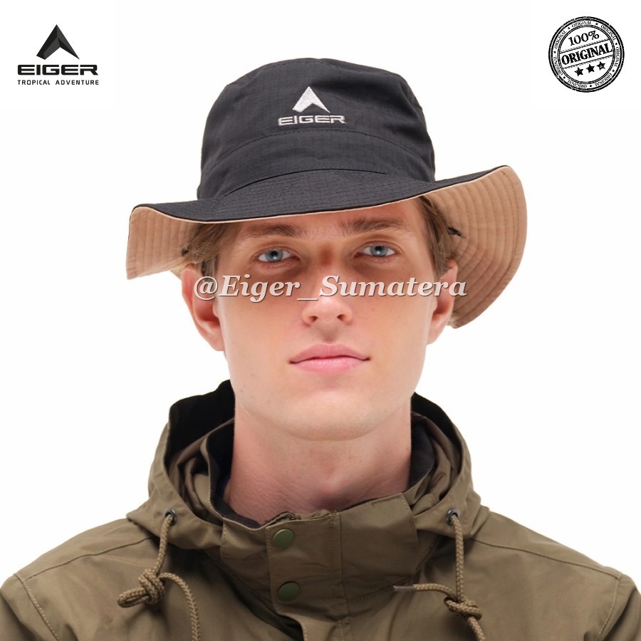 Jual E1GER Topi Rimba 2 in 1 - 0909 | Topi Gunung | Shopee Indonesia