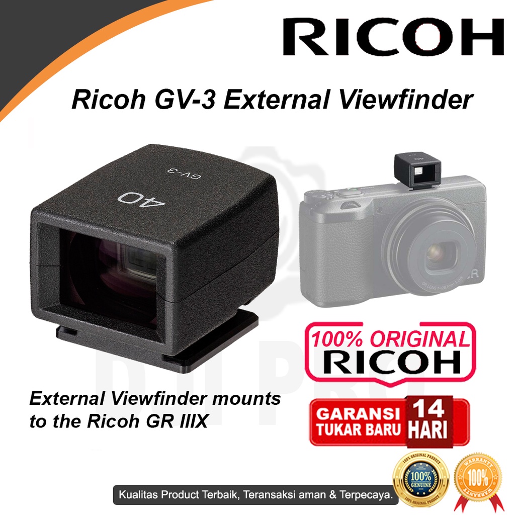Camera Viewfinders Ricoh Gr Iii Viewfinder GV-1 Review Ricoh