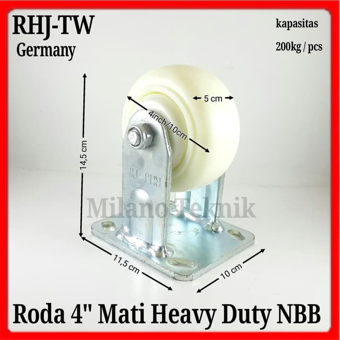 Jual Roda troli 4