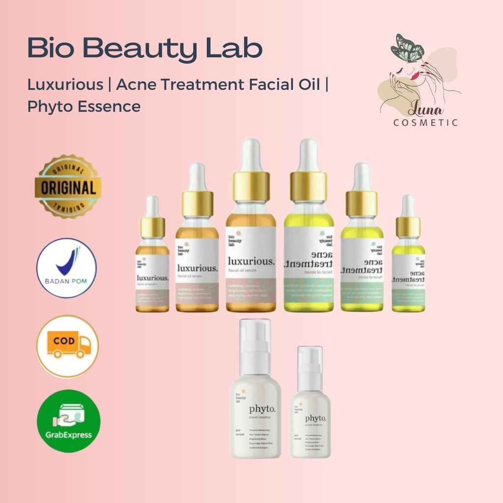 Jual Bio Beauty Lab Luxurious Acne Treatment Facial Oil Serum Phyto Essence 5ml 10ml 20ml
