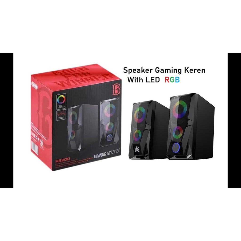 Jual Speaker Robot Rs200 RGB | Shopee Indonesia