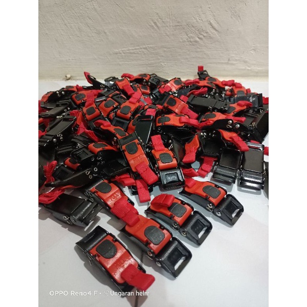 Jual Gesper Helm Universal Model NHK RSV/gesper tali helm model pita