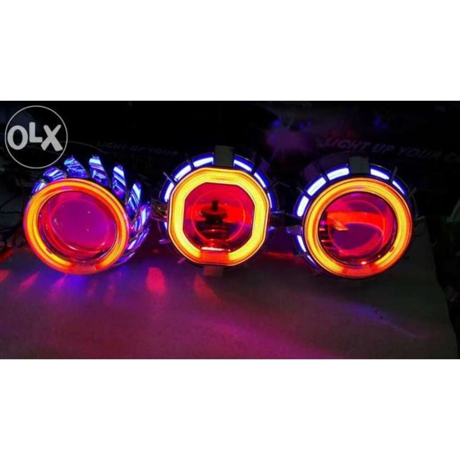 Jual Lampu Projie Projector angel eyes r15 , r25 , MT25 , ninja 250 ...