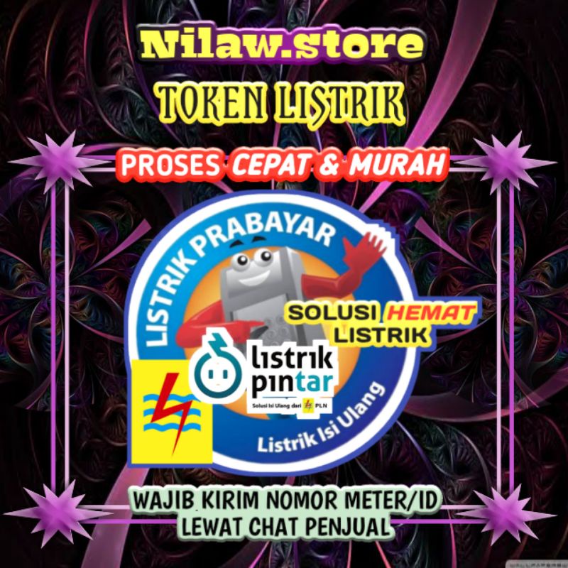 Jual Token Listrik Pln Prabayar Termurah Proses Cepat Shopee Indonesia