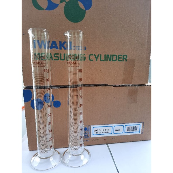 Pyrex 3022-100 Graduated Cylinder 100ml Nnr | Meses Sin Interés - View #4