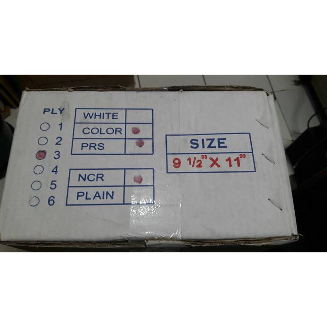 Jual Kertas Continuous Form Rangkap 3 Bagi 2 | Shopee Indonesia