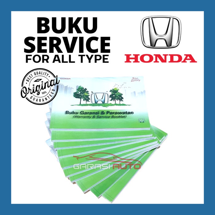 Jual Buku Service Servis HONDA BARU Mobil ALL TYPE Mobilio Jazz Hrv ...