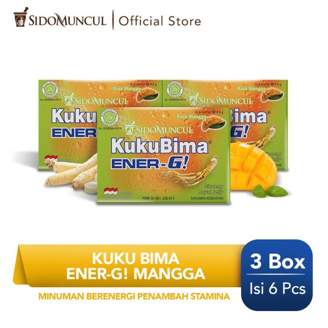 Jual Kuku Bima Ener-G Mangga 3x6's - Minuman Berenergi Penambah Stamina ...