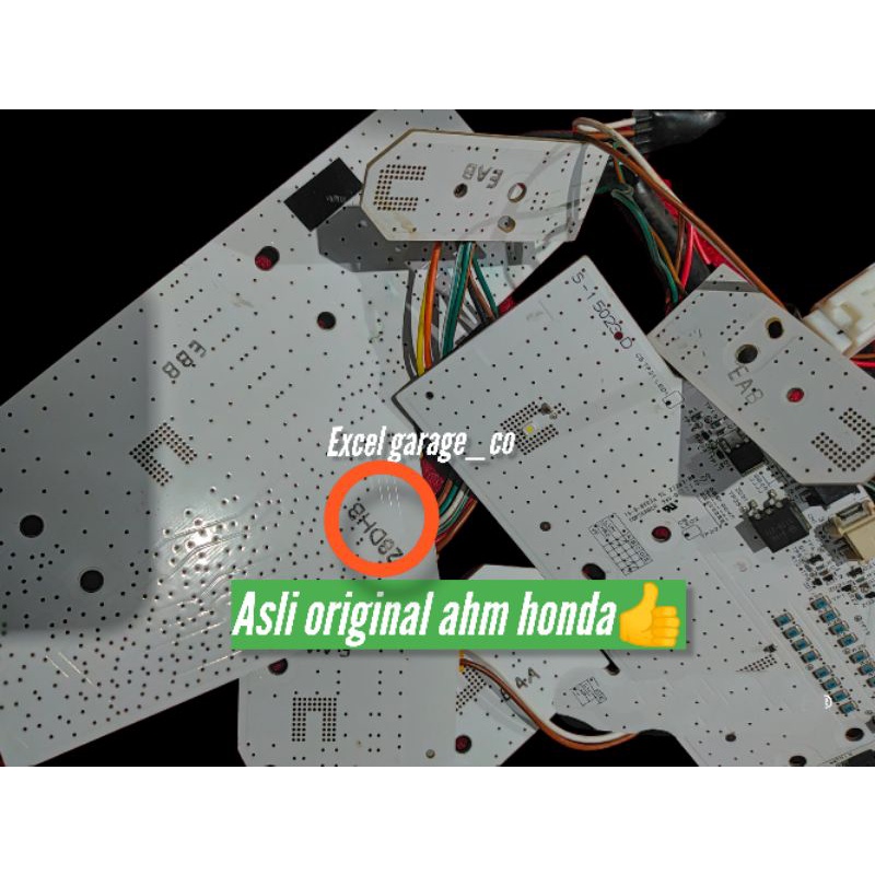 Jual pcb lampu led vario 150 new vario 125 new keyless original pcb ...