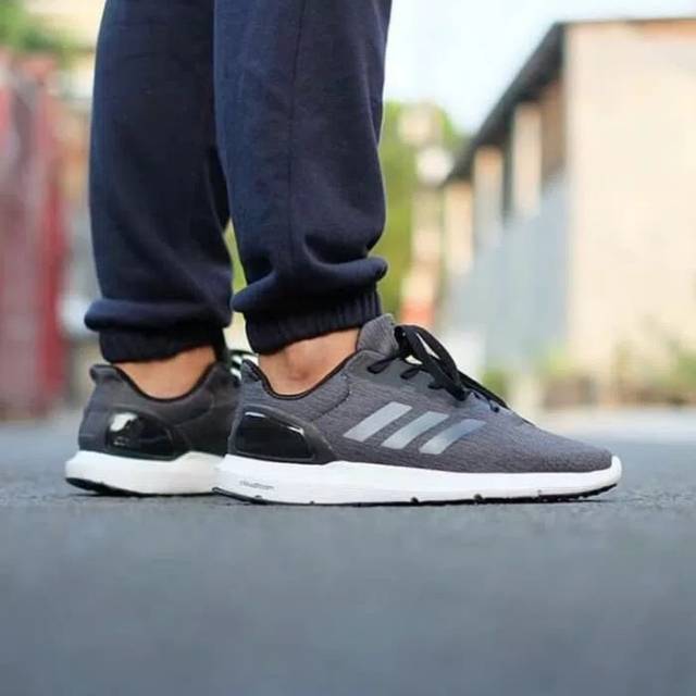 Sepatu adidas cosmic dark grey original 100 BNWB