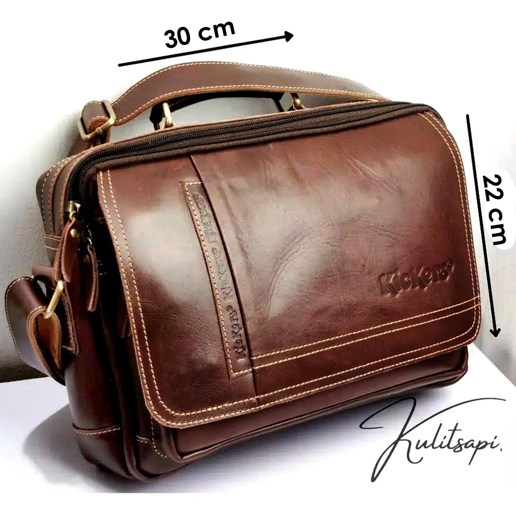 Jual Tas kerja pria kulit asli | Shopee Indonesia