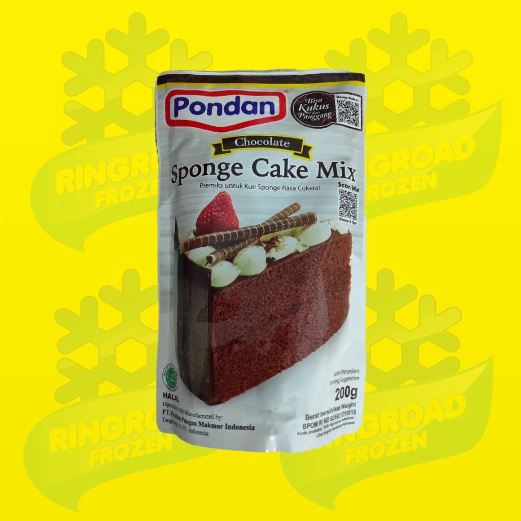 Jual Pondan Sponge Cake Mix Gr Premiks Untuk Kue Sponge Aneka