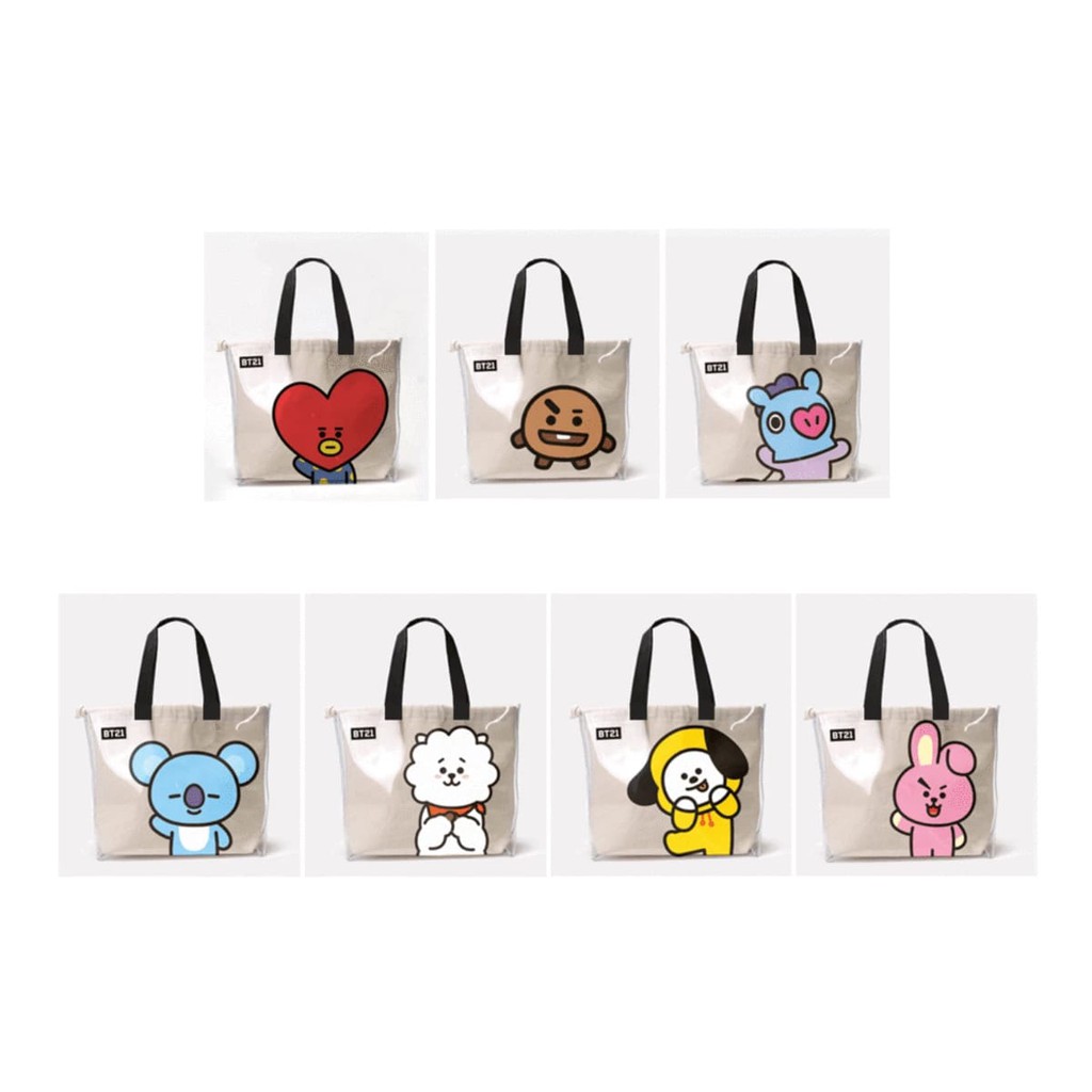 BTS V ポーチセット フォトカードBT21 TADAトートバッグ - バッグ・ポーチ