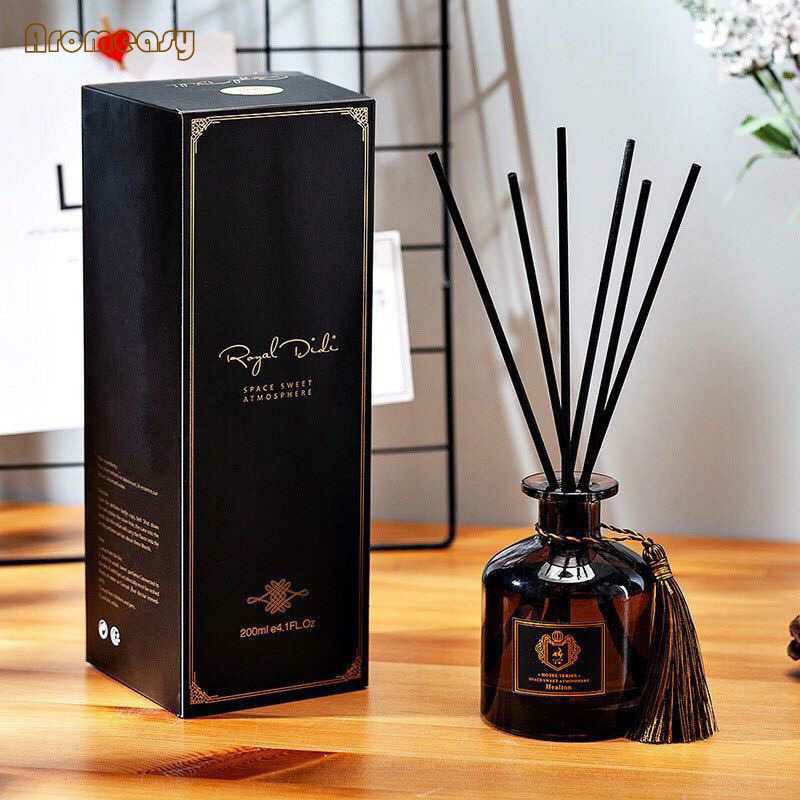 Jual Black Royal Rattan Stick Reed Diffuser Aromatherapy | Shopee Indonesia