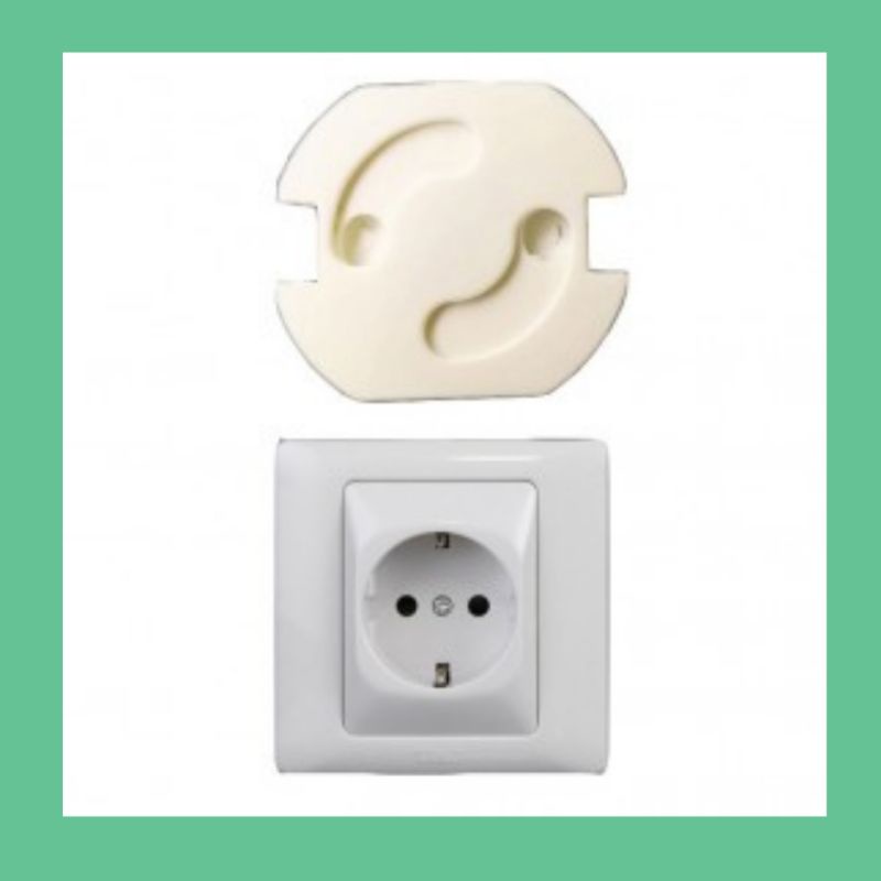 Jual Socket Plug Listrik EU Spring Style - White | Shopee Indonesia