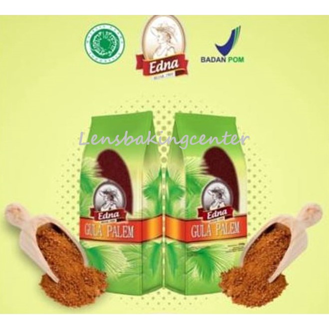 Jual Palm Brown/Sugar/Gula Palem/Palm / Semut Bubuk Edna 200gram/200