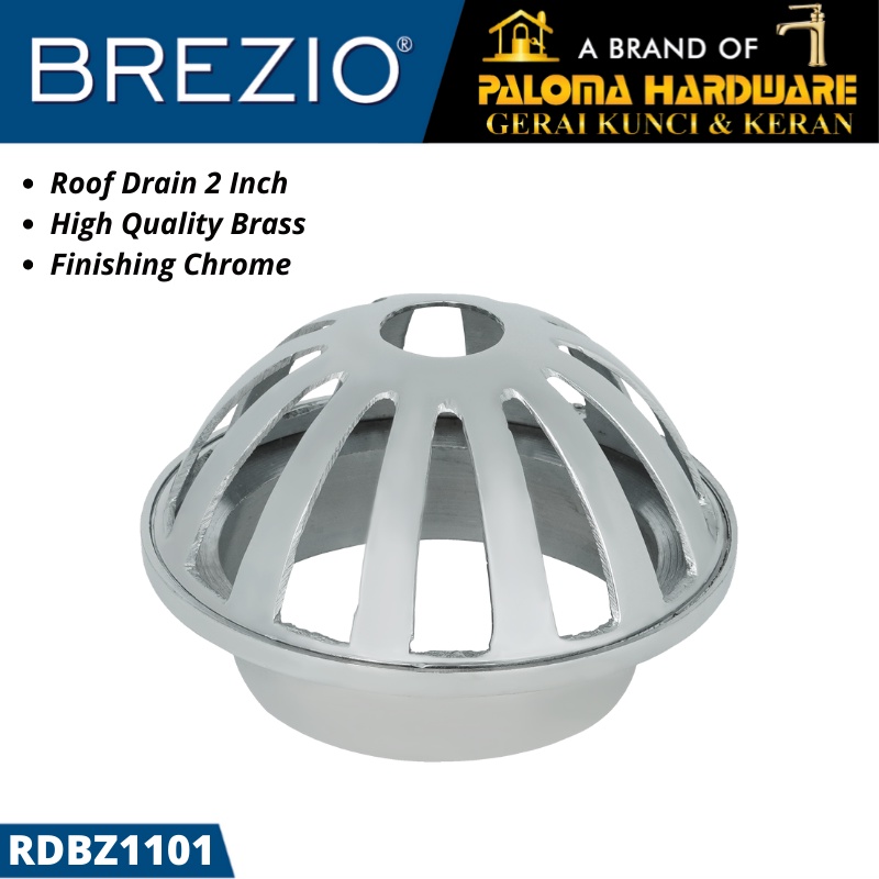 Jual BREZIO ROOF DRAIN 2" RDBZ 1101 Saringan Talang Air Saringan Dak ...