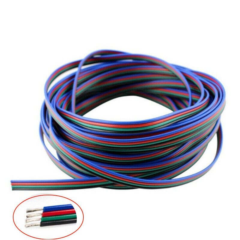 Jual Kabel RGB 4 jalur / 4 pin per meter eceran | Shopee Indonesia