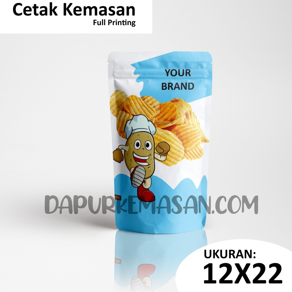 Cetak Kemasan Standing Pouch (12 x 22)