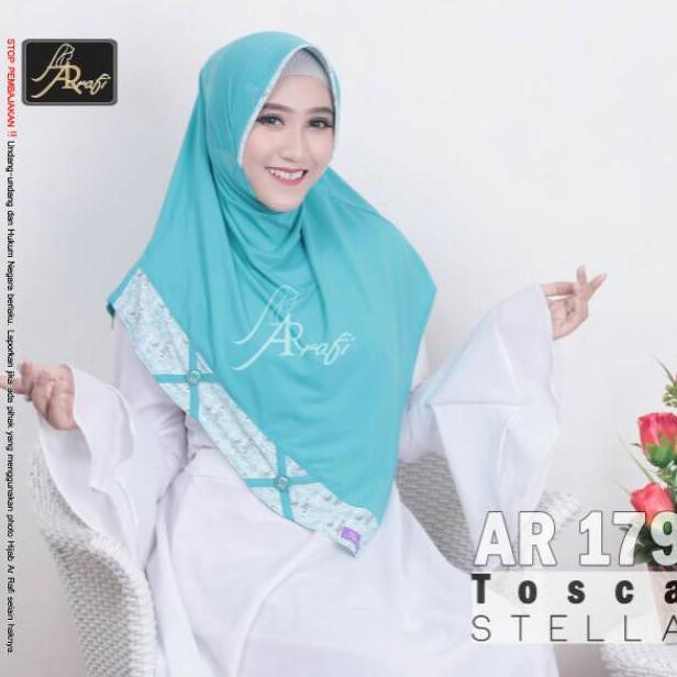 Jual Hijab ArRafi AR 179 jilbab instan kerudung Brand escudo daily