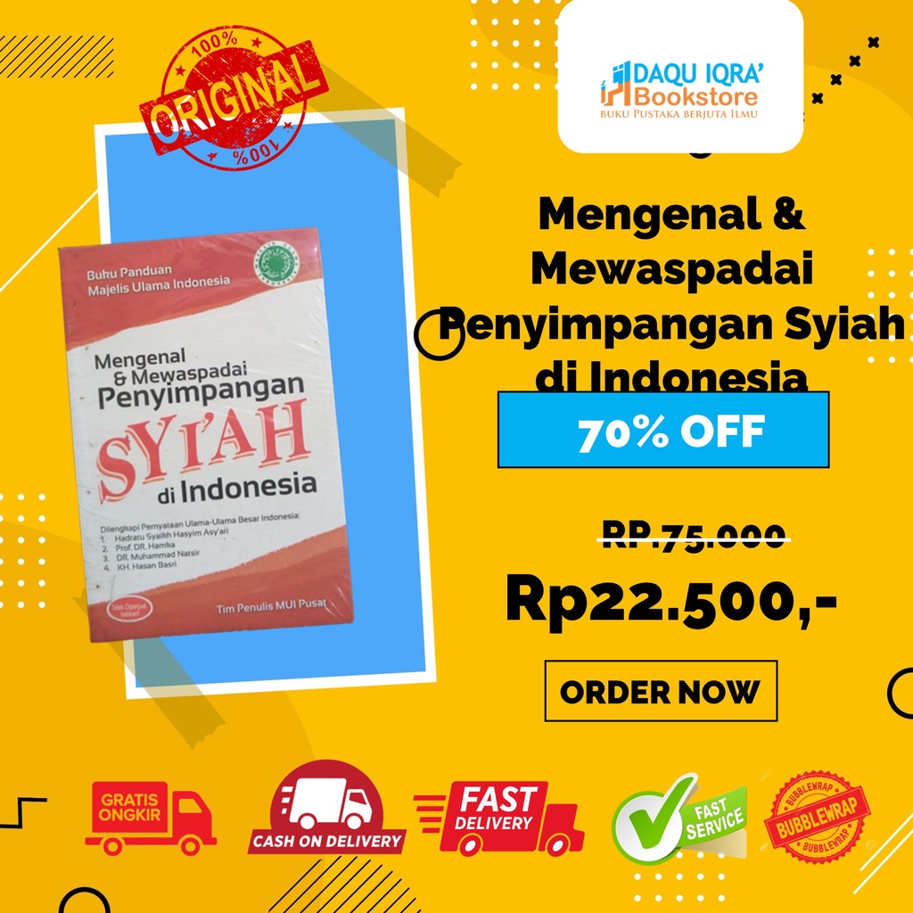 Jual Mengenal And Mewaspadai Penyimpangan Syiah Di Indonesia Shopee