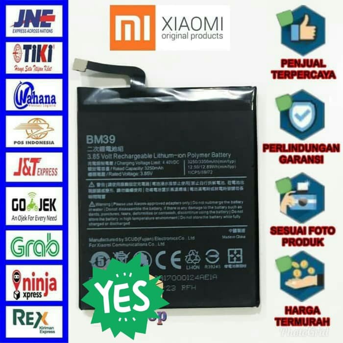 Jual Xiaomi Mi 6 Baterai Terlengkap & Harga Terbaru April 2026 | Shopee ...