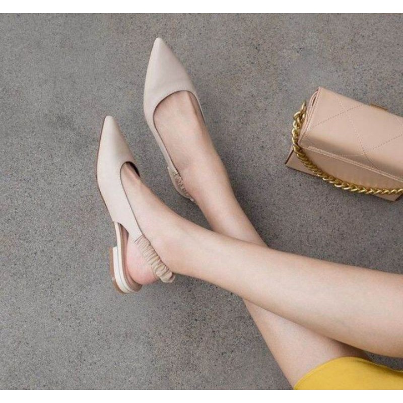 Jual SANDAL HIGH HEELS WANITA HAK 2 CM Sepatu Sandal Wanita Hak 2 Cm Model Karet Mengkerut Terbaru Shopee Indonesia