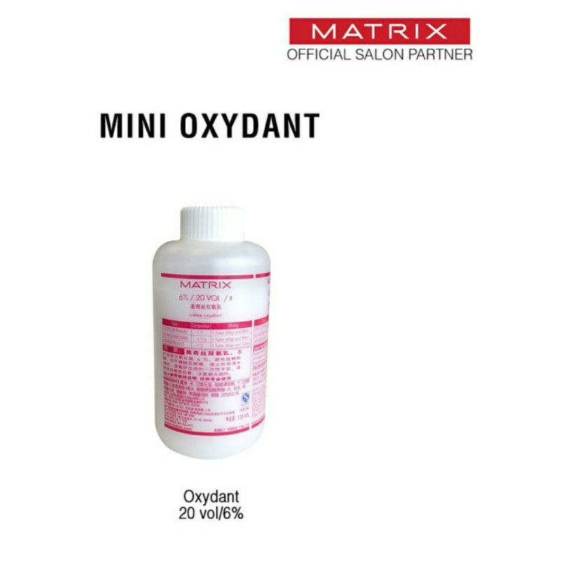 Jual MATRIX OXYDANT PEROXIDE DEVELOPER 135ML | Shopee Indonesia