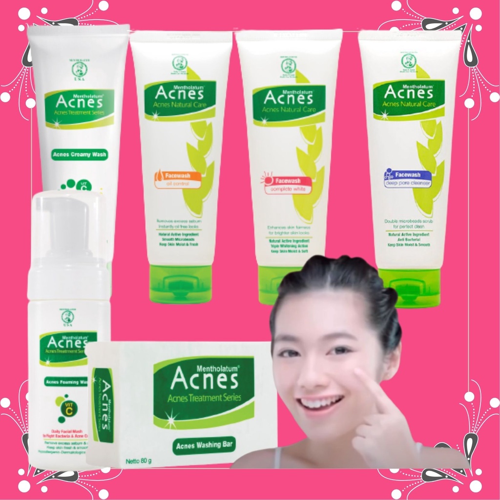 Jual Clairera ACNES Creamy Wash Sabun Pembersih Muka Anti Jerawat