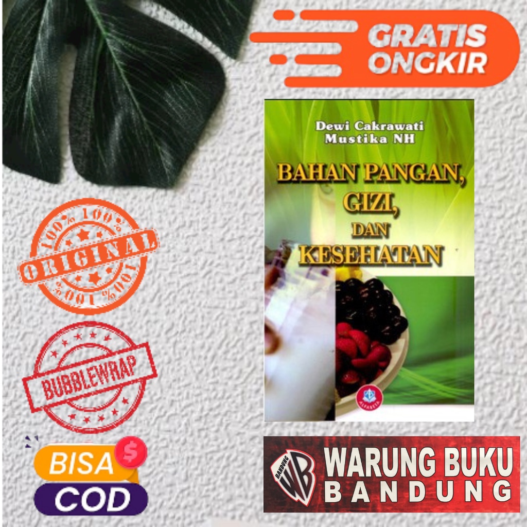 Jual Buku Bahan Pangan, Gizi, Dan Kesehatan - Dewi Cakrawati | Shopee ...