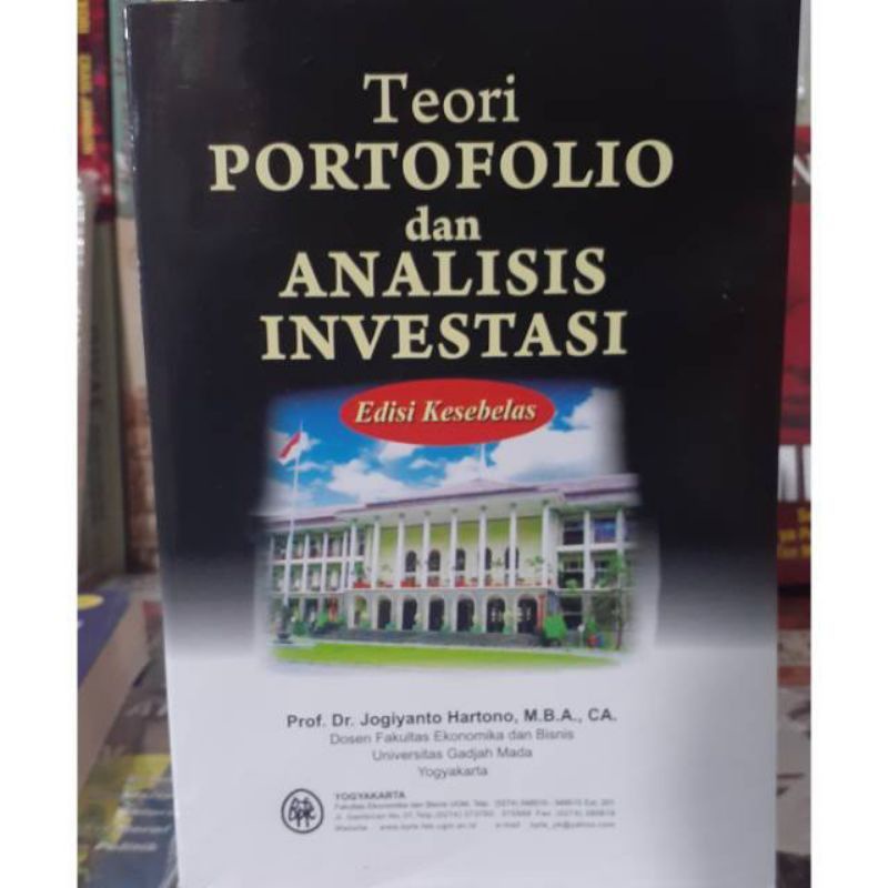 Jual TEORI PORTOFOLIO Dan ANALISIS INVESTASI Edisi 11 .Jogiyanto ...