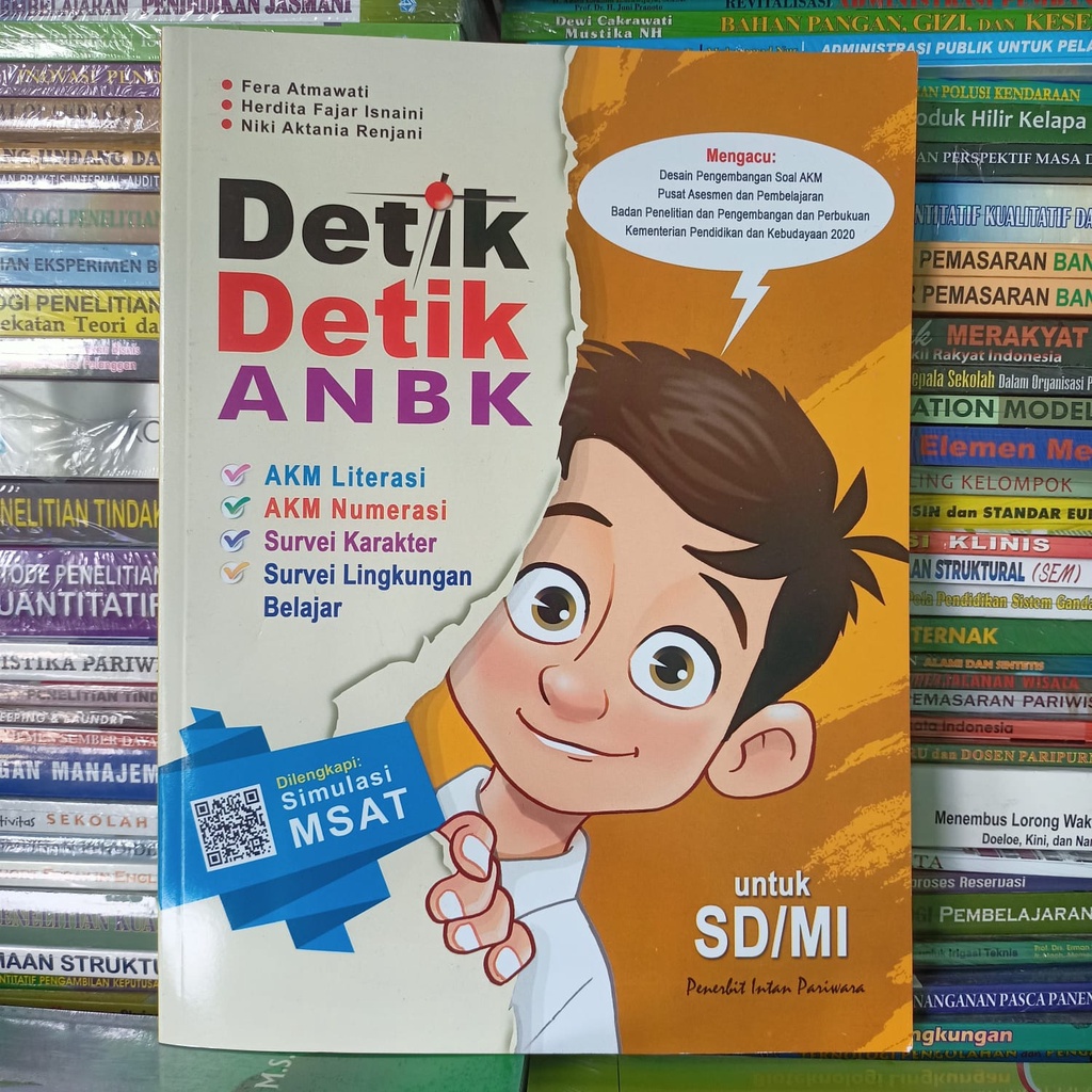 Jual Buku Detik-Detik ANBK AKM Literasi AKM Numerasi 2022 Untuk SD/MI ...