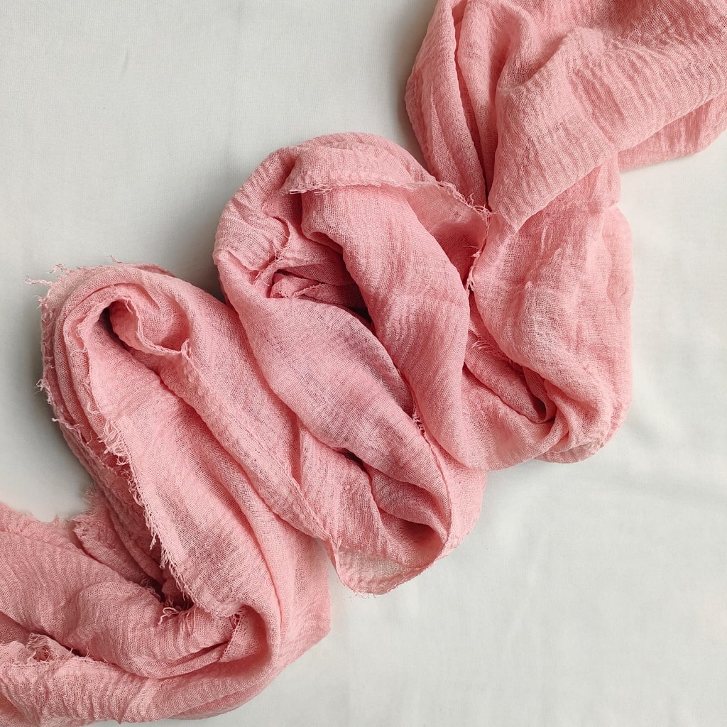 bahan pashmina crinkle shawl