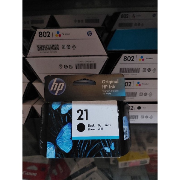 Jual Tinta cartridge hp 21 black original | Shopee Indonesia