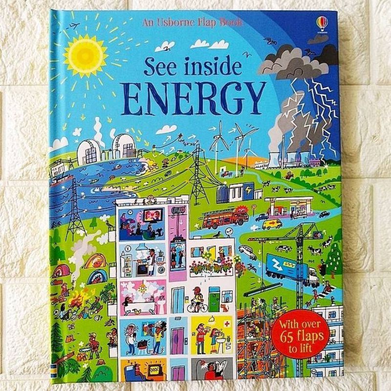 Jual AN USBORNE FLAP BOOK SEE INSIDE ENERGY | ORIGINAL | Shopee Indonesia