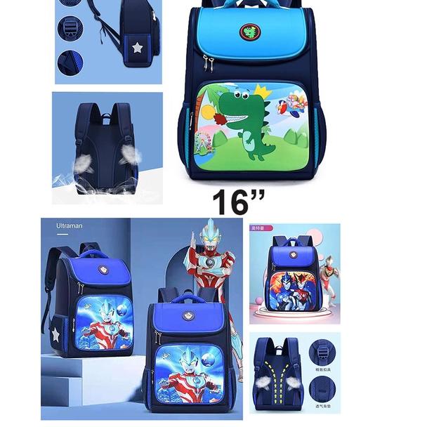 Jual PROMO Tas Ransel Sekolah SD Anak Laki Laki Gambar DINO DINOSAURUS ...