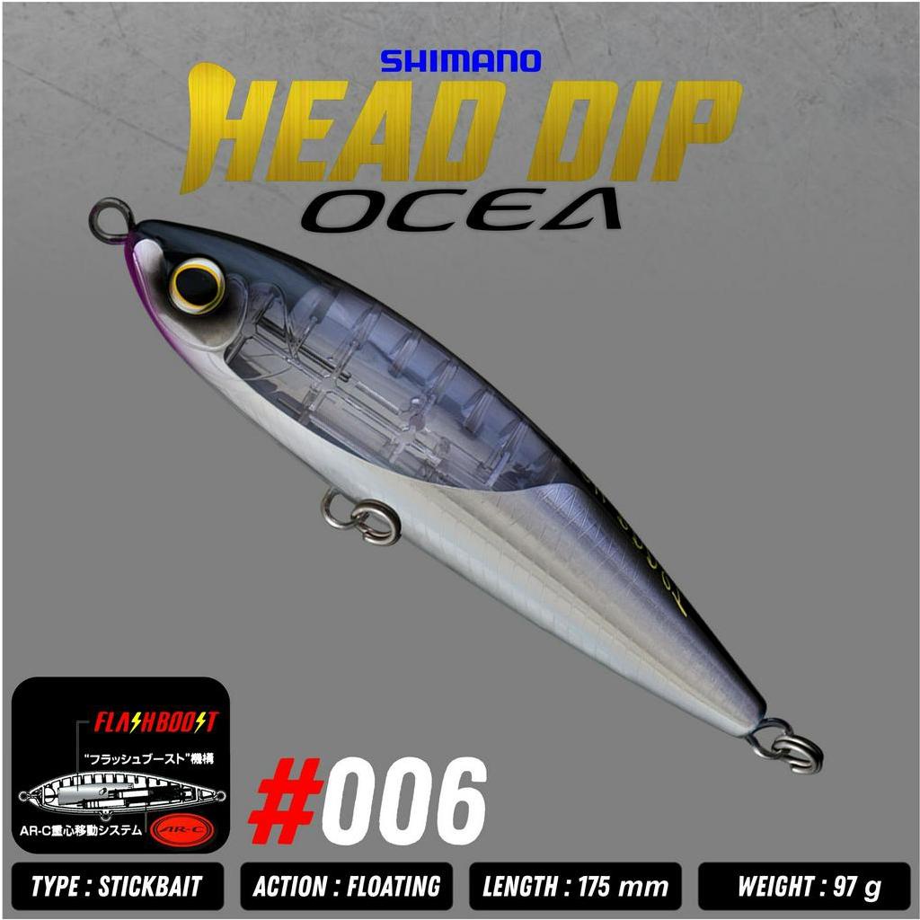 Shimano XU-T17T Ocea Head Dip FB 175F Pencil Flottant Leurre 006