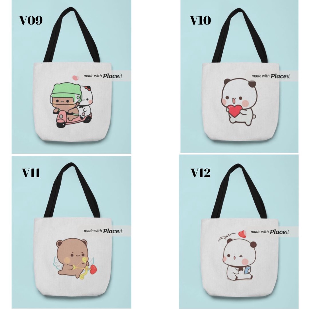 Cat untuk tote online bag kanvas