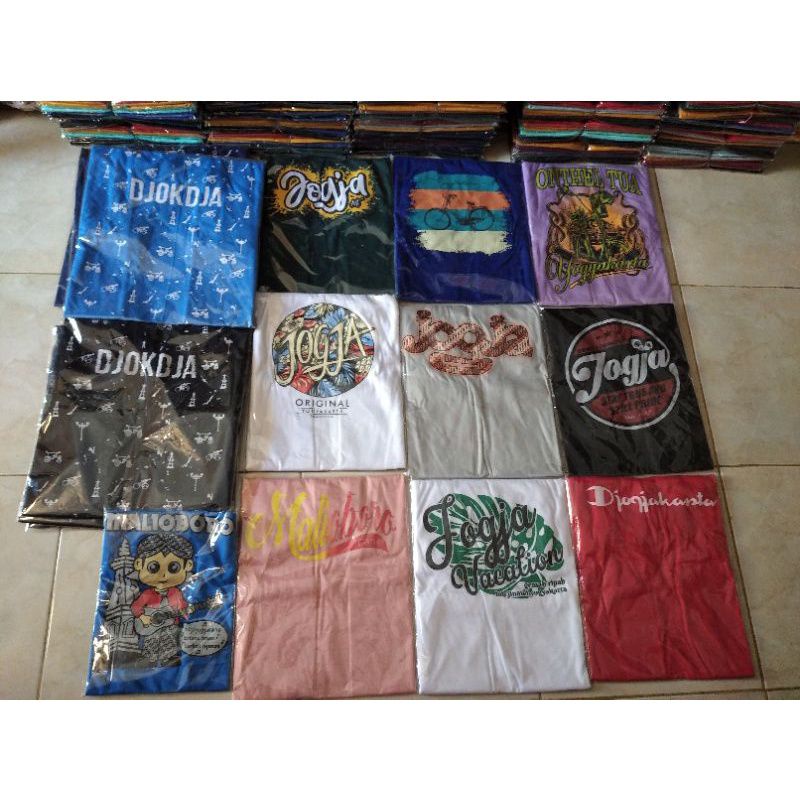 Jual Kaos Jogja Oleh Khas Jogja Kaos Adem Shopee Indonesia