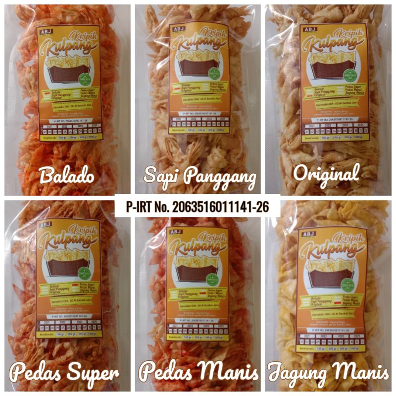 Jual Keripik Kulpang Gr Keripik Bakso Keripik Pangsit Pangsit