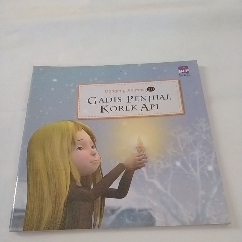 Jual Buku Dongeng Animasi Gadis penjual korek api | Shopee Indonesia