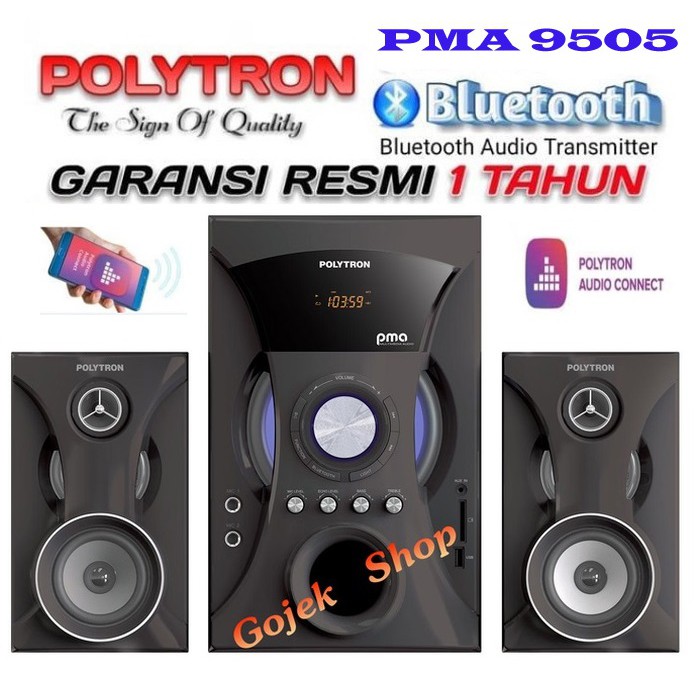 Jual Speaker Aktif Polytron Pma 9505 Pma 9525 Bluetooth Radio