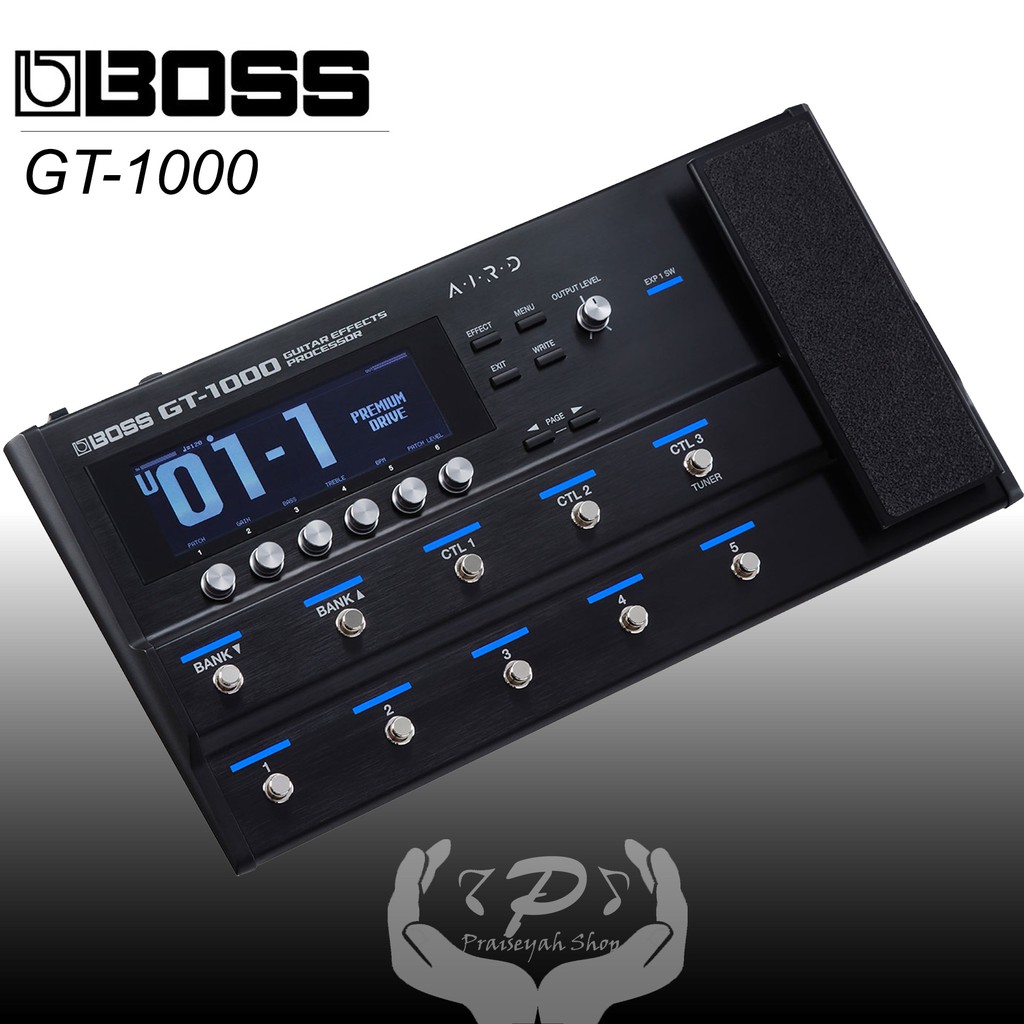 Jual Efek Gitar BOSS GT1000 GT 1000 Multi Effects Pedal Garansi Original Shopee Indonesia