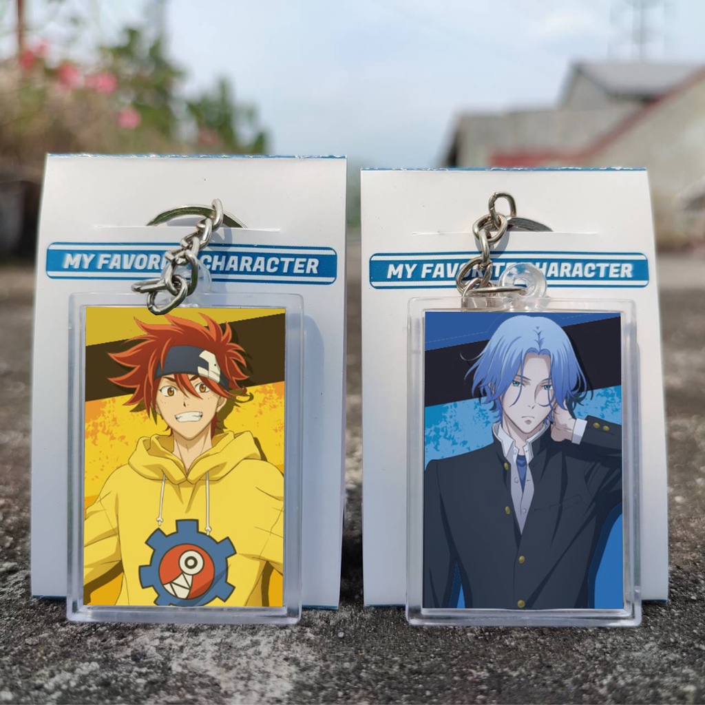 Jual Keychain Anime Sk8 The Infinity Ganci Anime Gantungan Kunci Reki Langa Miya 6091