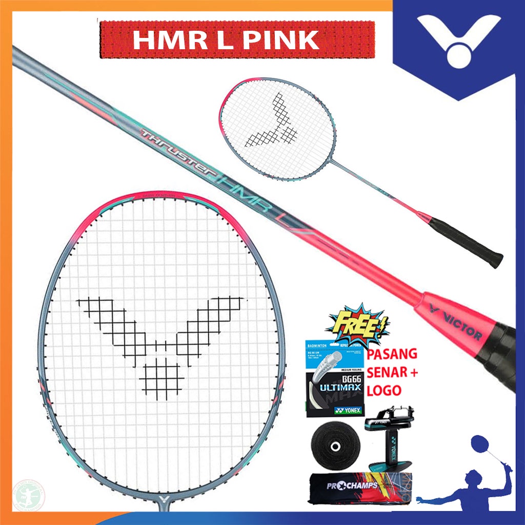 Jual VICTOR Thruster HMR L Raket Badminton Original | Shopee Indonesia